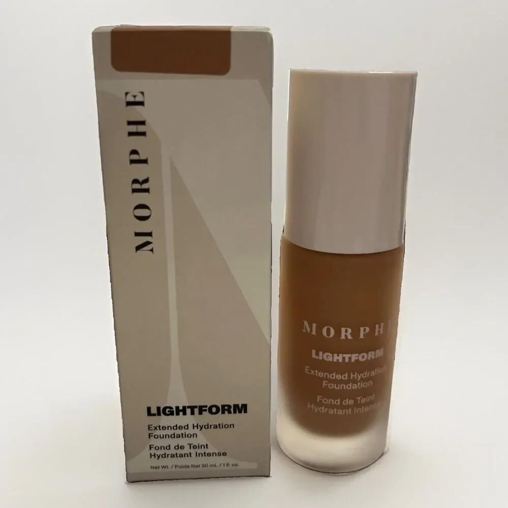 NIB Morphe Lightform Extended Hydration Foundation • Tan 21C • 1 Fl Oz